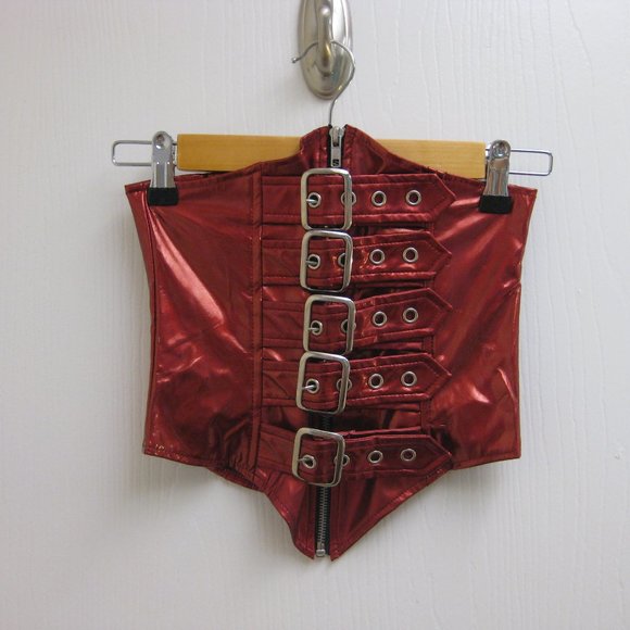 Lip Service Tops - NWOT Lip Service red waist cincher corset S smal